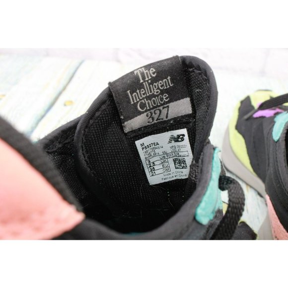 New Balance 327 Multicolor Rubber Lace Up Athletic Sneakers Shoes Size 3 M - Picture 8 of 9